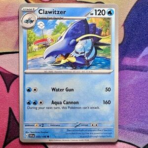 clawitzer (050/198) - common — pokémon: scarlet & violet - base set